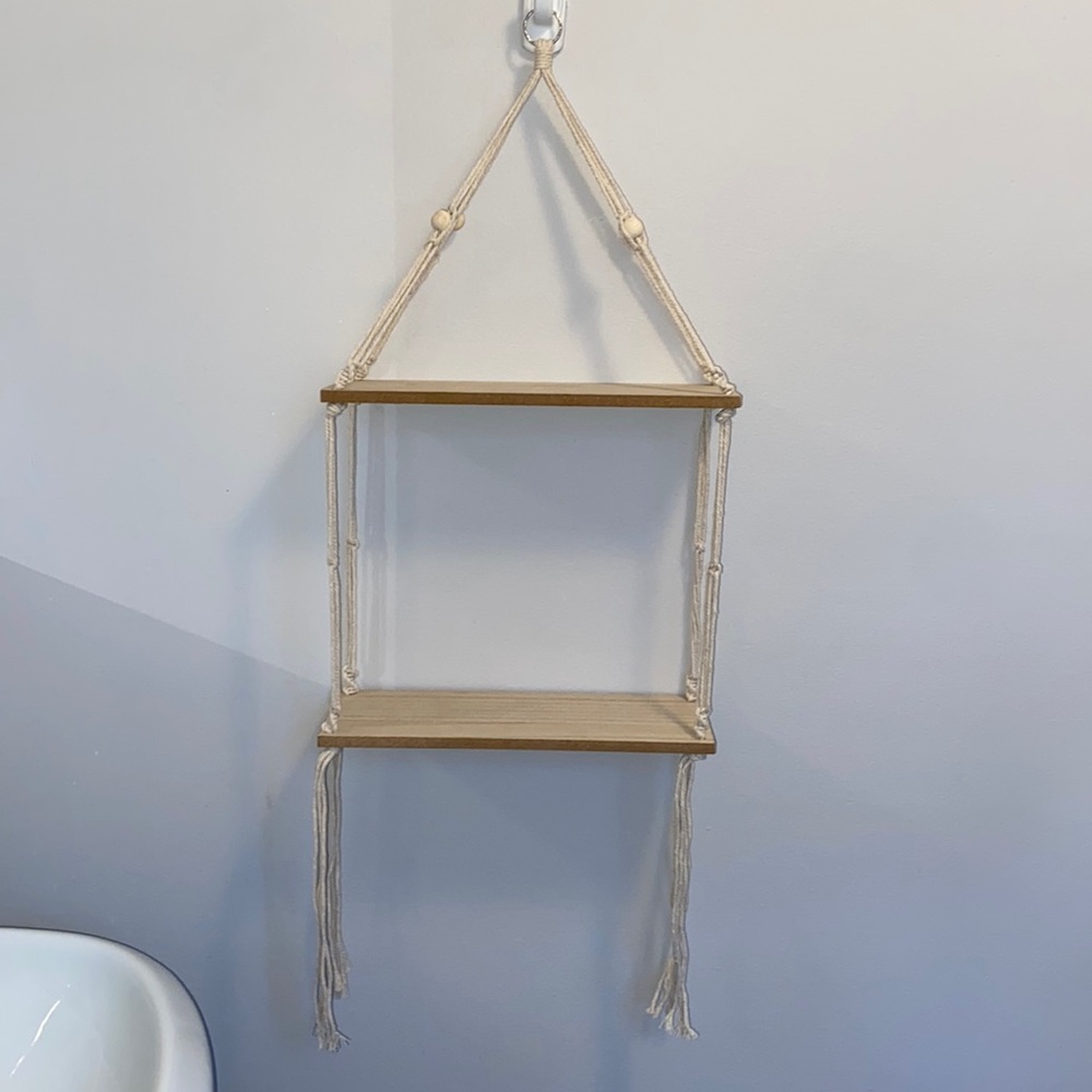 Macrame Hanging Shelves